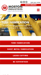 Mobile Screenshot of mortonind.com
